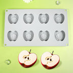 mostsom Appple Shaped Mousse Silicone Molds Chocolate Cake Mould Dessert Baking Form Cake Decorating Tools (G_ Appple)