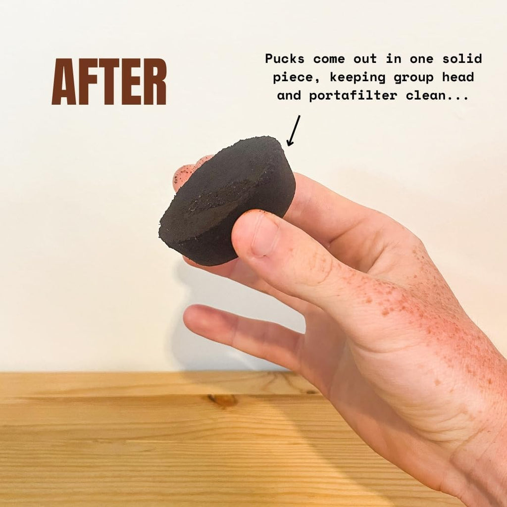 PuckBuddy 51mm Espresso Puck Screen (3 Pack) - Lower Shower Screen - Metal Contact Screen for Coffee Portafilter Filter Basket - 1.7mm Thickness 150μm Mesh - 316 Stainless Steel (51mm)