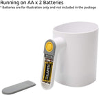 Battery Operated Electric Flour Sifter For Baking, Efficient and Effortless, Friendly to Arthritis Joint Pain, 4 Cup Large Capacity, Washable Bowl Easy to Clean, Safe Fine Stainless Steel Mesh Sieve