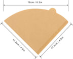 Coffee Filter, Cone Coffee Filters 2, Pour Over Coffee Filter for v60 Coffee Dripper and Drip Coffee Maker, 1-4 Cup, 100 Count, Disposable Natural Unbleached Size 02 Coffee Filters