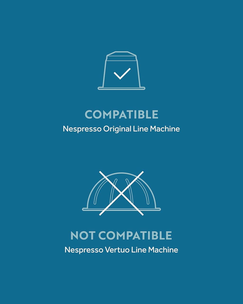 ROSSO CAFFÈ Espresso Coffee Pods for Nespresso Original Machines - 80 Capsules Ice Pack, 2 Rich and Smooth Flavors, Perfect for Iced Summer Coffee - Made in Italy