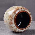 Ceramic Storage Jars, Exquisite Glaze Food Canisters for Kitchen Spice Storage,Tea Caddy Storage,Coffee Jar,Condiment Jar with Seald Lid (Rogue red carmine)