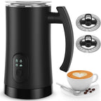 Electric Milk Frother, 4 in 1 Milk Steamer,11.8oz/350ml Automatic Warm and Cold Foam Maker for Coffee,Latte, Cappuccino, Macchiato, Hot Chocolate