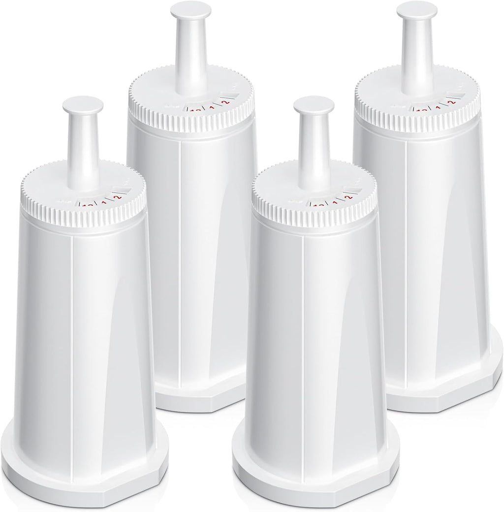 4 Pack Replacement Water Filter for Breville Espresso Machine Barista Touch Bes880, Oracle Touch BES990, Barista Pro BES878, Oracle BES980, Dual Boiler BES920 Bambino ClaroSwiss Sage (4)