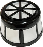 GoldTone Brand Reusable 8-12 Cup Basket Filter | Reusable Basket Coffee Filter Nylon Mesh fits Mr. Coffee, Black + Decker, Proctor Silex (4 Pack)