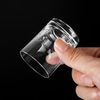 KAMMAK Shot Glasses Set of 2, 60ml/2oz Clear Espresso Shot Glass with Heavy Base for Bar Restaurants Home, Small Whiskey Shot Glass for Vodka, Whiskey, Tequila, Spirits & Liquors