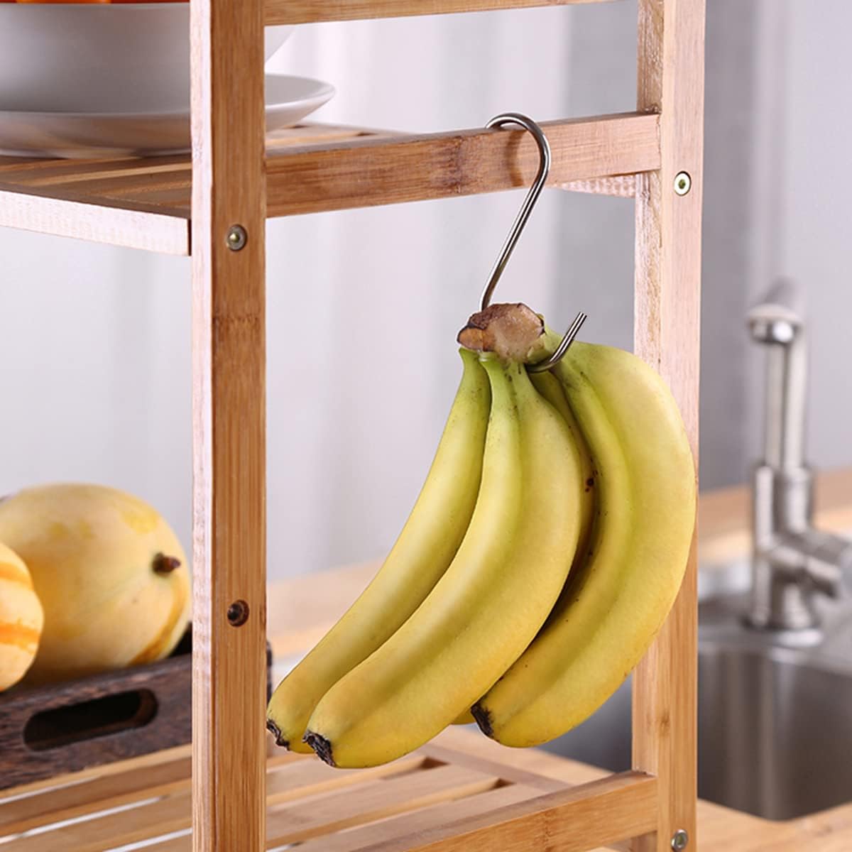 40-Pack S Hooks - Stainless Steel Heavy Duty S Hooks for Hanging pots, Pans, Plants, Coffee Mugs, Towels in Kitchen and Bathroom, Coat, Bag, Work Shop, Perfect Rack Hooks