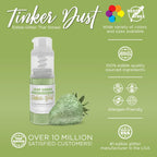 Bakell - Leaf Green Tinker Dust (4g, 1x Mini Spray Pump) Edible Glitter for Food, Desserts, and Beverages!