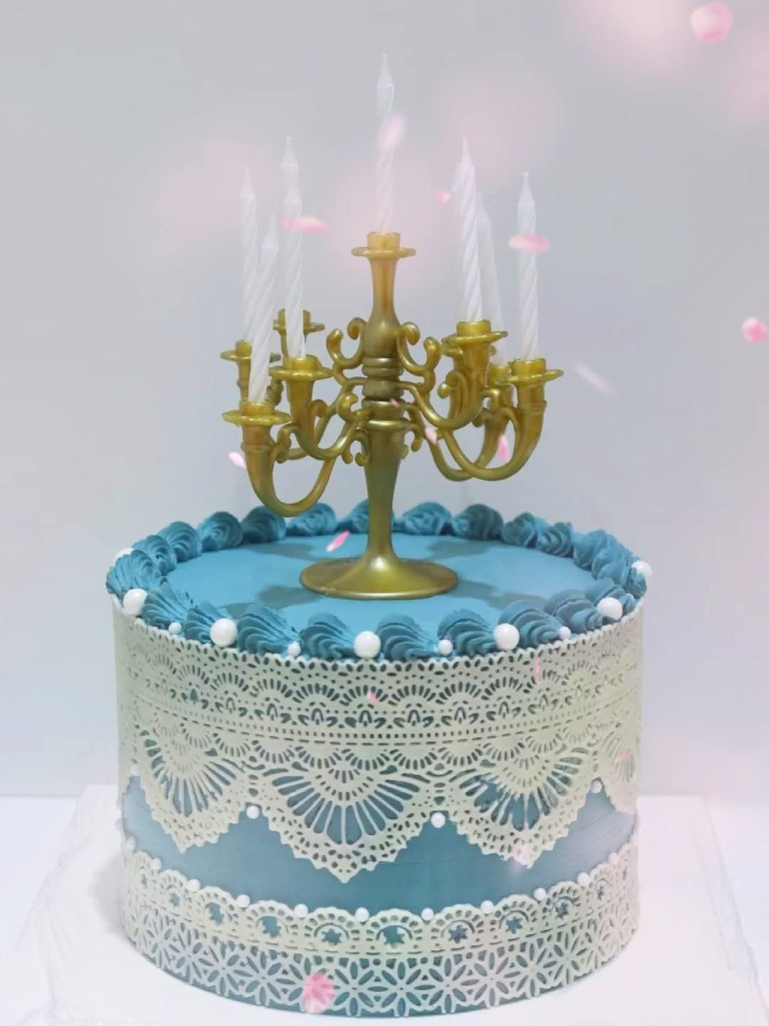 Embossing Lace Fondant Molds - Rose Flower Cake Lace Molds Set of 3