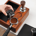 watchget 58.5MM Coffee Distributor, Gravity Adaptive Espresso Distributor Compatible with 58mm Portafilter Coffee Distribution Tool Professional Espresso Accessories