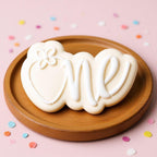 Strawberry New Born Baby kids Cookie Cutter and Stencil Set Bundle Kit PYO Cookies Paint Your Own Happy Birthday Wedding Baby Candle Kids Painting Coloring Pages Comb (Strawberry One)