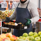 KAYGO Safety Work Gloves PU Coated,12 Pairs KG11PB Seamless Knit Glove for Men and Women, with Smooth Grip on Palm and Fingers, Ideal for General Duty Work (X-Large,Dark Green)