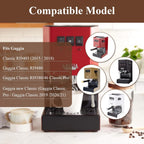 Low Profile Thin Drip Tray & 6 Bar 9 Bar 12 Bar OPV Spring Modification Kit & Long Stainless Steel Tube, Compatible with Gaggia Classic Pro Traditional Espresso Coffee Machine Parts