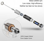 Milk Frother Handheld, Battery Operated Coffee Foamer Drink Mixer with 2 Stainless Steel Electric Whisks for Coffee, Latte, Cappuccino, Hot Chocolate, Protein，Egg Batteries Included,Black