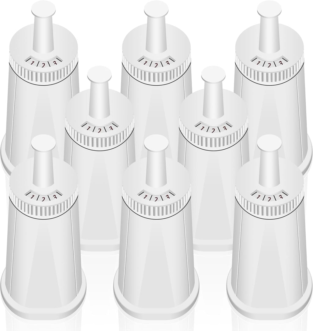 8 Pack Replacement Water Filter for Breville Espresso Machine Barista Touch Bes880, Barista Pro BES878, Oracle Touch BES990, Oracle BES980, Dual Boiler BES920 Bambino ClaroSwiss Sage by Funmit