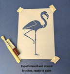 Rosemaling Pattern 18 Stencil Template 8.2" x 9.7" for Painting, Furniture & Folk Art – Reusable Mylar Stencil for DIY Crafts, Walls & Decor Projects – The Artful Stencil