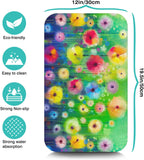 Dish Drying Mat for Kitchen Counter 20x12in Washable Quick Dish Drying Pad Rubber Backed Absorbent Draining Mat Fit Kitchen Counter,Bar,Under Sink,Dishes,Utensils,Dish Rack