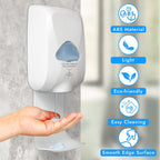 5PCS Drip Tray Wall Mount Soap Dispenser Bracket, Laundry Detergent Drip Catcher, Easy to Clean (White)