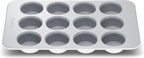 Caraway Non-Stick Ceramic 12-Cup Muffin Pan - Naturally Slick Ceramic Coating - Non-Toxic, PTFE & PFOA Free - Perfect for Cupcakes, Muffins, and More - White