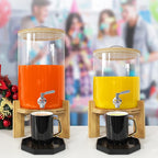 Octagon Coffee Drip Tray by Hard Black Plastic for Coffee Countertop | Drip Tray for Drink Dispenser (4" - 4 Pcs)