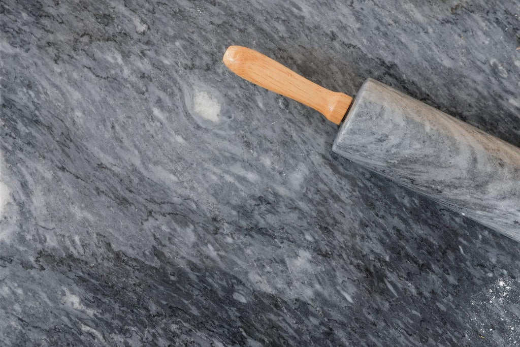 JEmarble Pastry Board 16x24 inch(Gray) with Non-Slip Rubber Feets for Stability Perfect for Keep the Dough Cool and Chocolate Tempering(Premium Quality)