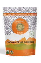 Ancient Roots Papaya Fruit Powder - Natural Food Coloring, No Added Sugar, Filled with Antioxidants, Digestion Support, Tropical Fruit Powder for Smoothies - 25 Servings (3.5 ounces)