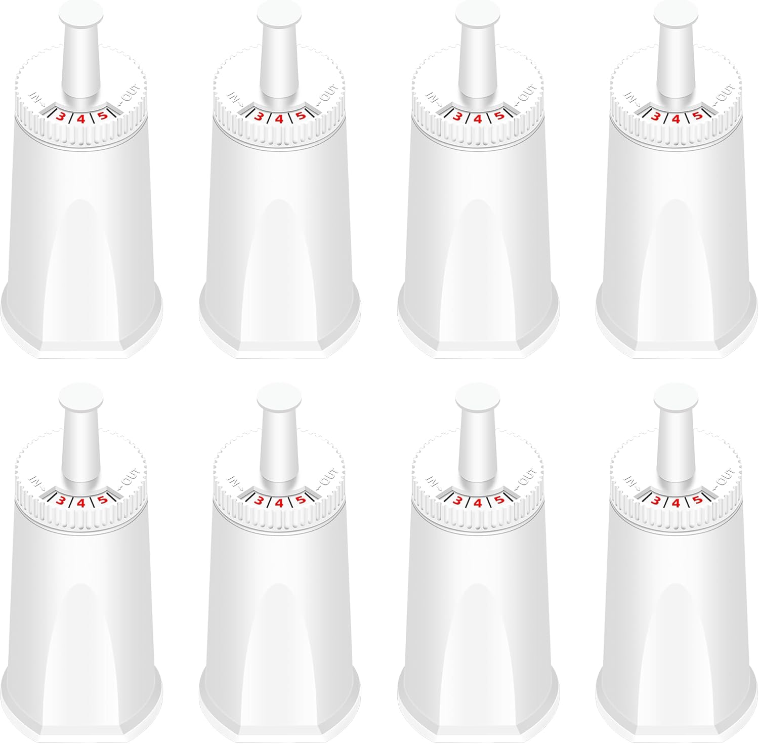 Replacement Water Filter for Breville Espresso Machine, Fit for Breville Barista Touch BES880, Barista Pro BES878, Oracle BES980, Dual Boiler BES920 Bambino ClaroSwiss Sage,8 pack by APPLIANCEMATES