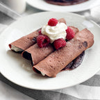 ProDough High Protein- Gluten Free French Crepe Mix, Low Carb, 8g of Protein per Serving, No Added Sugars, Keto Friendly, Makes 24 Crepes (Chocolate)
