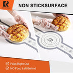 Cook's Aid 2 Pcs Silicone Bread Sling for Dutch Oven, Non-Stick Bread Baking Mat Set, Reusable Sourdough Bread Sling with Long Handles for Easier Transfer for Dough