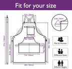 5 Pack Kitchen Apron, Work Apron, Canvas, Multiple Pockets, Gardening, Painting, BBQ, Artist, Carpenter, Sizes M to XXL, Purple