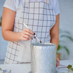 Patelai 10 Pcs Food Safe Paint Brushes Fondant Tools for Cake Baking Chocolate Sugar Cookie Decoration Cake Brushes for Luster Dust Pastry Decorating Supplies with Fondant and Gum Paste Tool(White)