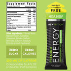 NewTrition® Extra Strength Energy Shots, 250mg Caffeine Energy Shots with Vitamin B & Amino Acids, Sugar-Free Vitamin Energy Shot, 1.7 fl oz (Pack of 6, Apple Surge)