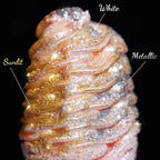 NiHome Edible Food-Grade Glitter Powder Glimmer Luster Dust Metallic Fancy Food Decorating Sprinkle Glimmery Dust for Drink Wine Beverage Cake Bakery Vegan Allergen-Free (Metallic, 0.35oz/10g)