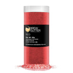 Red BREW GLITTER Edible Glitter For Drinks, Cocktails, Beer, Garnish Glitter & Beverages | KOSHER & HALAL Certified | 100% Edible & Food Grade | Vegan, Gluten, Nut Free (50g, Red)