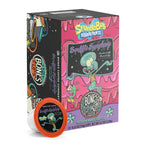 Bones Coffee Company Spongebob Soufflé Symphony, Chocolate Soufflé Flavored Coffee Pods, Low Acid Medium Roast Single-Serve Bones Cups, Compatible with 1.0 & 2.0 Capsule Brewers Coffee Maker, 12 Count