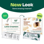 Copper Cow Coffee Sweetened Condensed Milk Coffee Creamer Singles (25 pack) | Vietnamese Inspired Coffee Creamer, All Natural Creamer Packets for Pour Overs & Lattes | No Refrigeration Needed