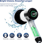 Electric Spin Scrubber for Cleaning-2 Adjustable Speeds,8 Cleaning Brushes,Cordless Cleaning Tools, Shower Scrubber with Long Handle,Power Scrubbers for Cleaning Bathroom, Tile Tub