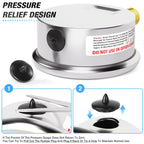 MEANLIN MEASURE 0~200Psi Stainless Steel 1/4" NPT 2.5" FACE DIAL Liquid Filled Pressure Gauge WOG Water Oil Air Lower Mount (Pack of 2), with 1/2" NPT and 3/8" NPT Hex Bushing