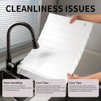 Stone Drying Mat for Kitchen Counter-Super Absorbent PU Dish Drying Mat, Quick Dry Stone Mat Kitchen for Dishes, Bottles & Cups, Large Foldable Stone Dish Drying Mat, Non-Slip Kitchen Mat