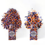 Edible Halloween Sprinkles for Cake Decorating, Halloween Jimmies Sprinkle, Nonpareils Sprinkle, White, Orange, Purple, and Black Sprinkles for Cupcakes, Macarons, Ice Cream, and Cookies