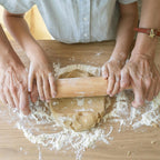 6 pcs 7 Inch Vintage Wooden Rolling Pin, Perfect for Kitchen Decoration, Tiered Tray Decor and Arts Crafts