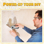 DIYSELF 2 Pack Razor Blade Scraper with 30 Pcs Spare Blades - Scraper Tool for Cleaning, Glass, Stickers - Scraper for Glass Top Stove - Paint Scraper - Razor Scraper - Glass Scraper - Oven Scraper