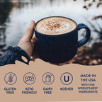 Jordan's Skinny Syrups Sugar Free Coffee Syrup, Brown Sugar Cinnamon Flavor Drink Mix, Zero Calorie Flavoring for Latte, Protein Shake, Food and More, Gluten Free, Keto Friendly, 25.4 Fl Oz, 1 Pack