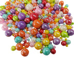 Edible Multicolor Sugar Pearls Candy Sprinkles 120G/ 4.23Ounce Baking Cake Sprinkles Cupcake and Cake Topper Cookie Decorations Wedding Party Valentines Halloween Christmas Supplies