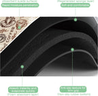 Doodle Coffee Cup Dish Drying Mat,12"X19" Absorbent Fast Dish Drying Mat for Kitchen Counter Pot and Pan, Kitchen Accessories