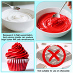 Food Coloring Powder - 15 Bright Colors Flavorless Food Dye, High Concentrated Upgraded Food Coloring for Icing, Baking, Cake Decorating, Cooking, Frosting - 5g/bottles