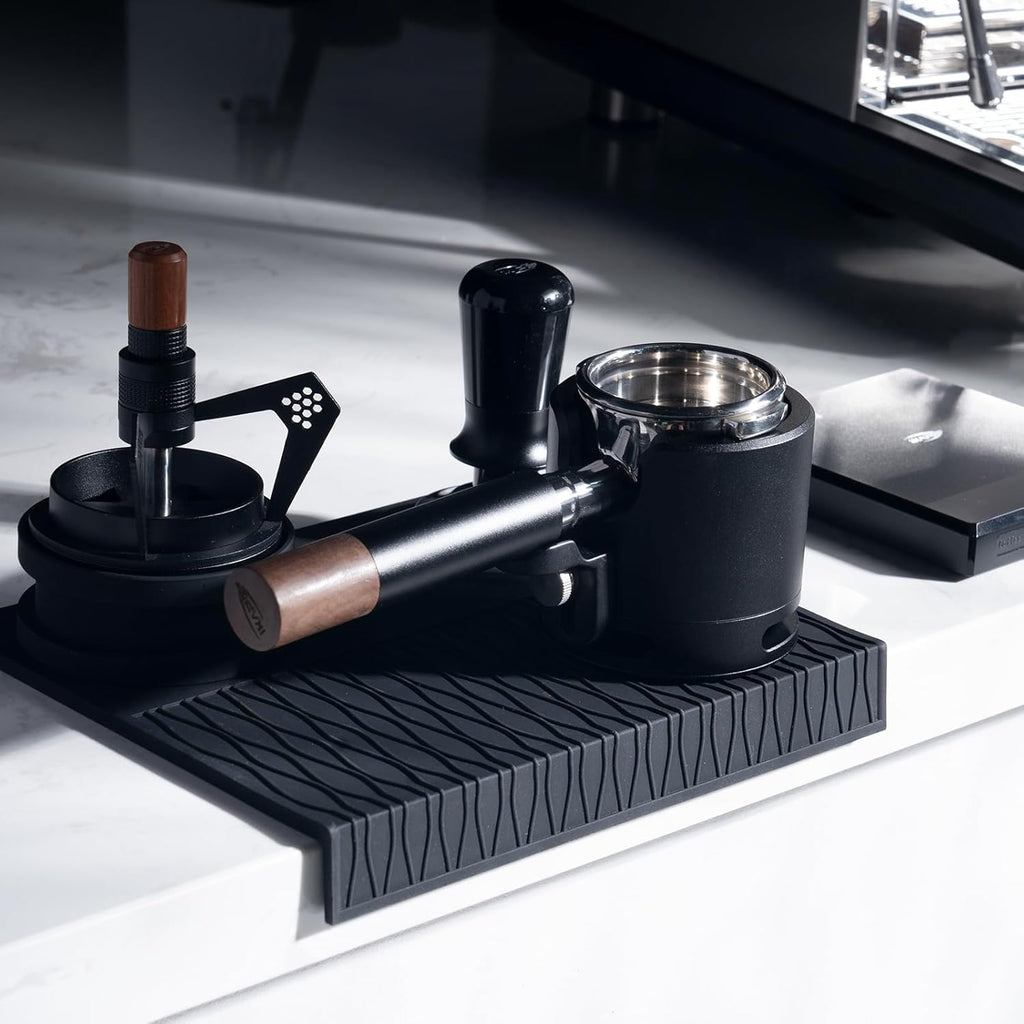 IKAPE 51mm Espresso Bottomless Naked Portafilter Portafilter, 3-Ear Design Compatible with Delonghi EC0680, EC0685, SMEG & EUPA 51mm Coffee Machines