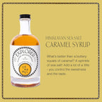 Explorer Caramel Coffee Syrup Flavor, All Natural Gluten Free Flavoring, with Himalayan Sea Salt for Drinks, Lattes, Cocktails & Shakes, 12.7 fl oz
