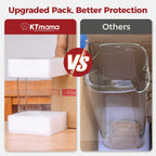 Glass Flour and Sugar Containers, Square Glass Containers with Bamboo Lids, Gallon Jars with Bamboo Lids for Cookies, Coffee Beans （2 pack 1.6/4.6 qt）