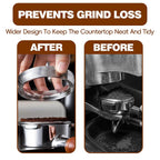 Magnetic Stainless Steel Espresso Dosing Funnel for 58mm Portafilter